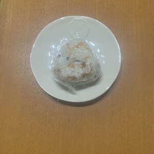 あじの干物のおにぎり